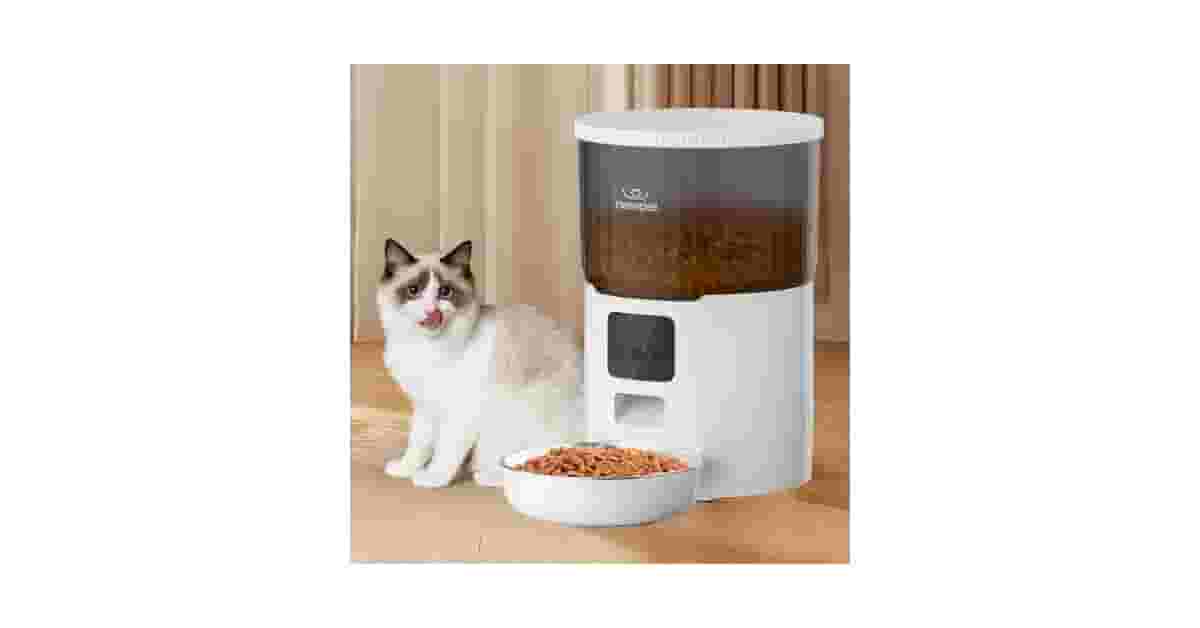 Melhor Alimentador Automatico Para Gatos com Wi-Fi
