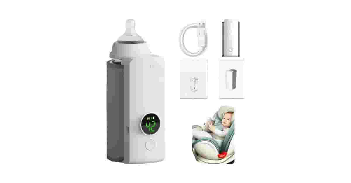 Melhor Aquecedor de Mamadeira Portátil: Rapidez e Praticidade