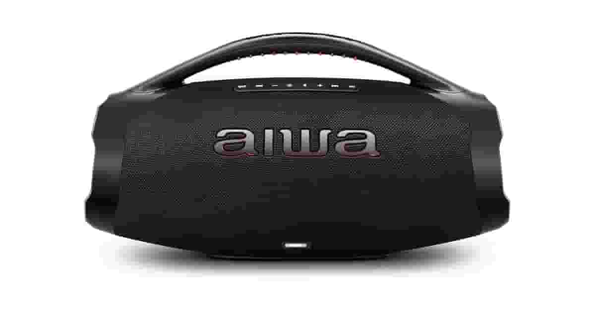 Melhor Boombox Aiwa: Potência e Bateria Duradoura