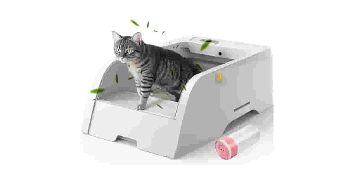 Melhor Caixa de Areia Autolimpante com App e Sem Odor