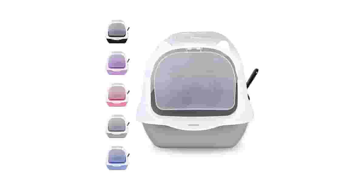 Melhor Caixa de Areia Fechada Para Gatos Anti-Odor?