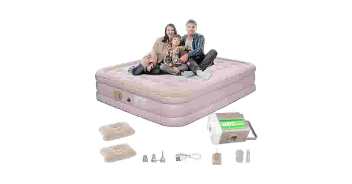 Melhor Colchão Inflável Queen Com Bomba Embutida?
