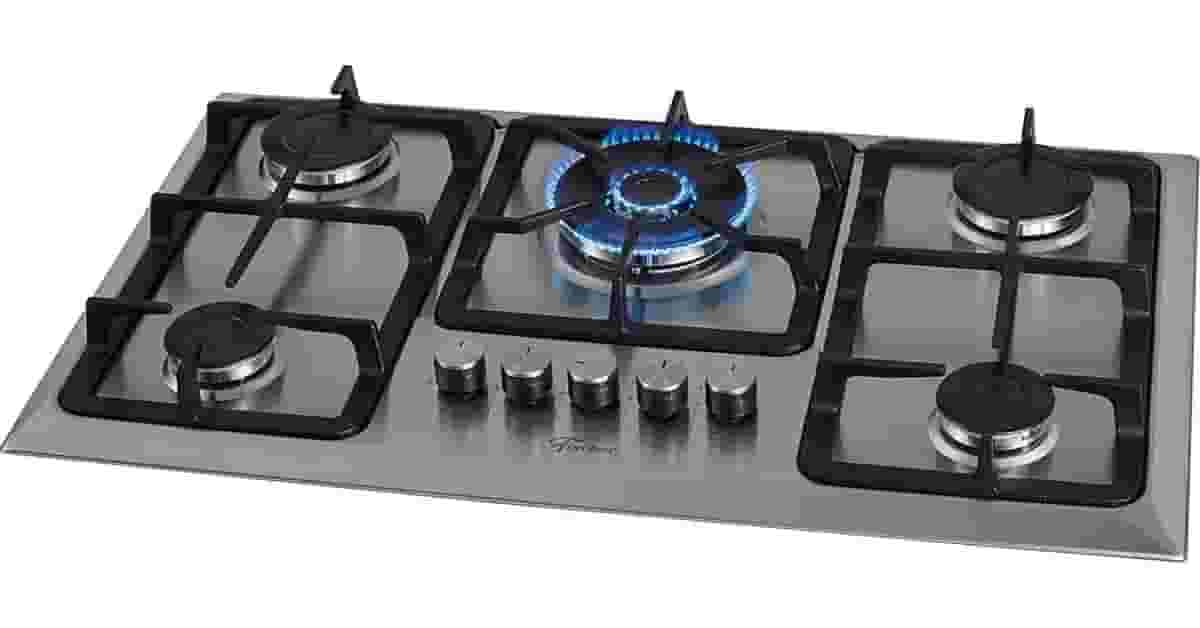 Melhor Cooktop a Gás 5 Bocas Inox: Qual o Ideal?