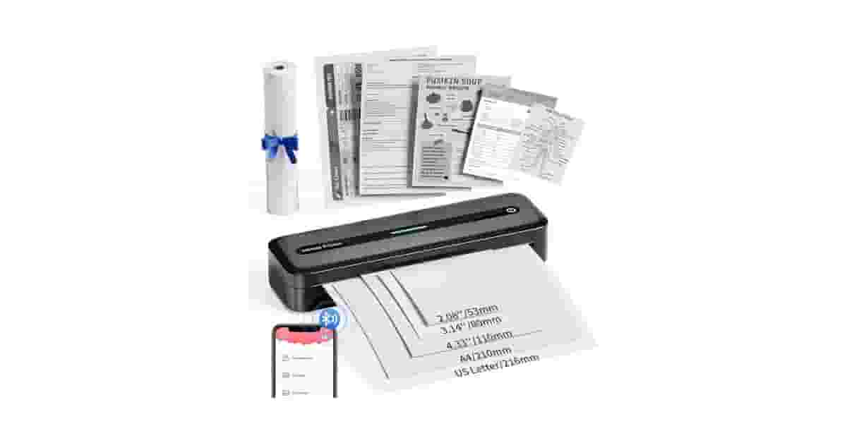 Melhor Impressora Portátil: Guia Para A4 ou Fotos