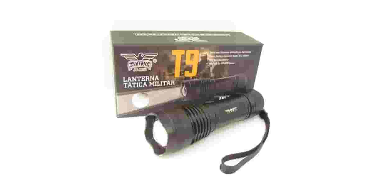Melhor Lanterna Tática do Mercado: Potência e Alcance