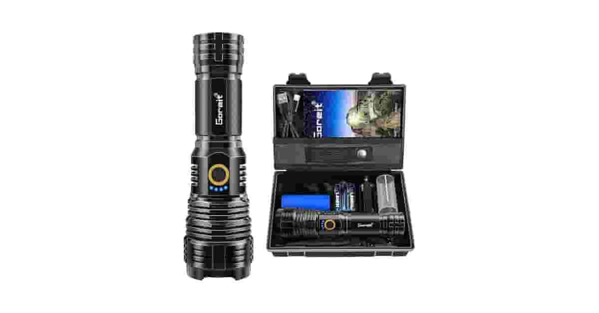 Melhor Lanterna Tática Militar: Potência e Alcance!