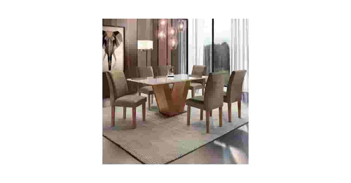 Melhor Mesa de Jantar 6 Lugares: Design e Durabilidade