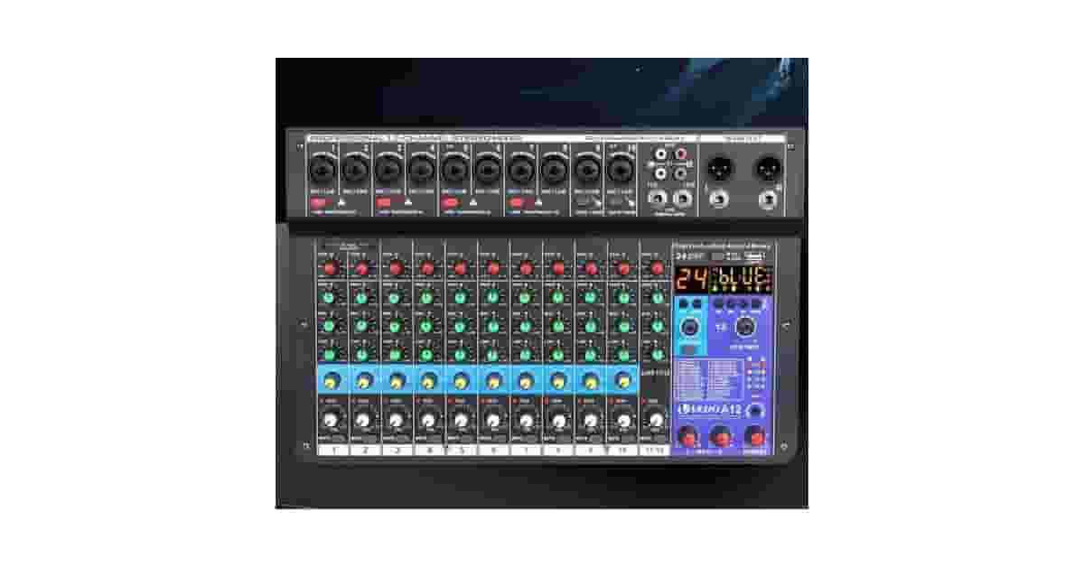 Melhor Mesa de Som Profissional: Canais, USB e DSP