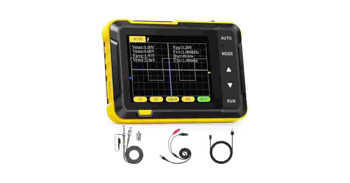 Melhor Osciloscópio Portátil: Qual a Largura de Banda Ideal?