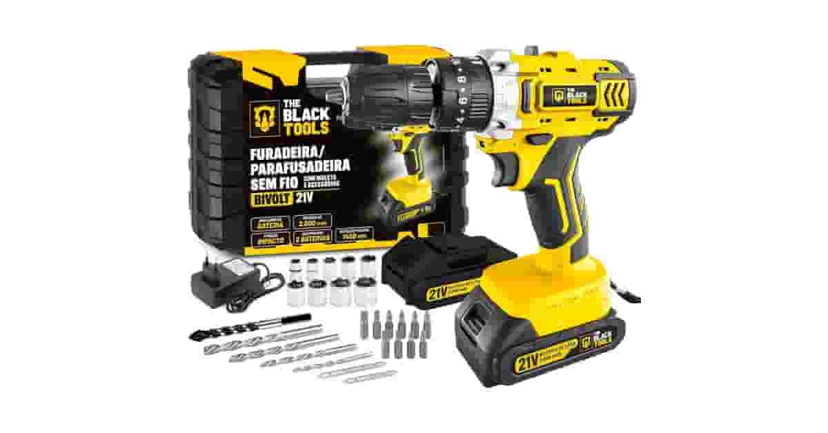 Melhor Parafusadeira Black Tools: Impacto ou Brushless?