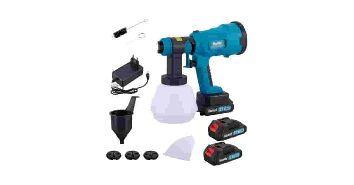 Melhor Pistola de Pintura sem Fio: Potência e Portabilidade