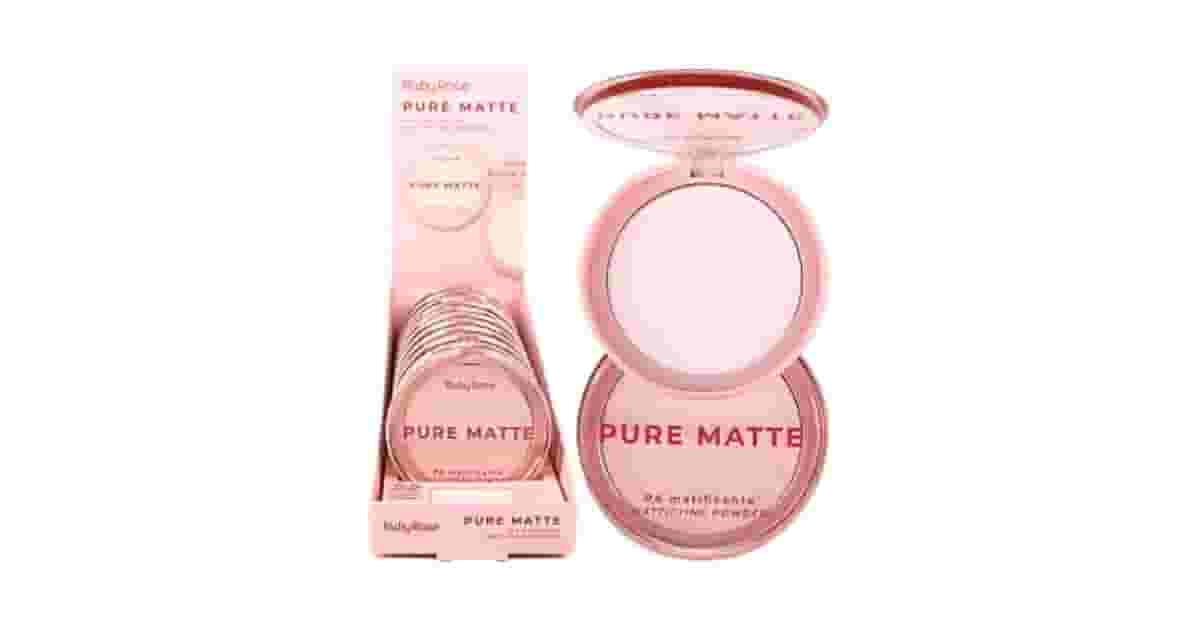 Melhor Pó Compacto Ruby Rose: Acabamento Matte Perfeito