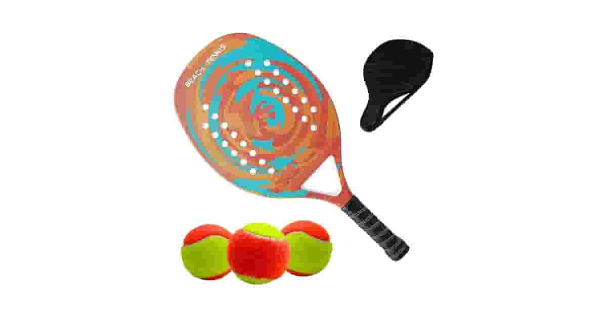 Melhor Raquete Para Beach Tennis de Carbono?