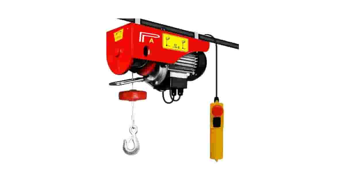 Melhores Marcas de Talha Elétrica: Potência Ideal