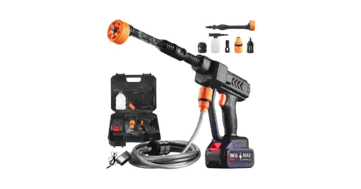 Qual a Melhor Lavadora de Alta Pressão a Bateria?