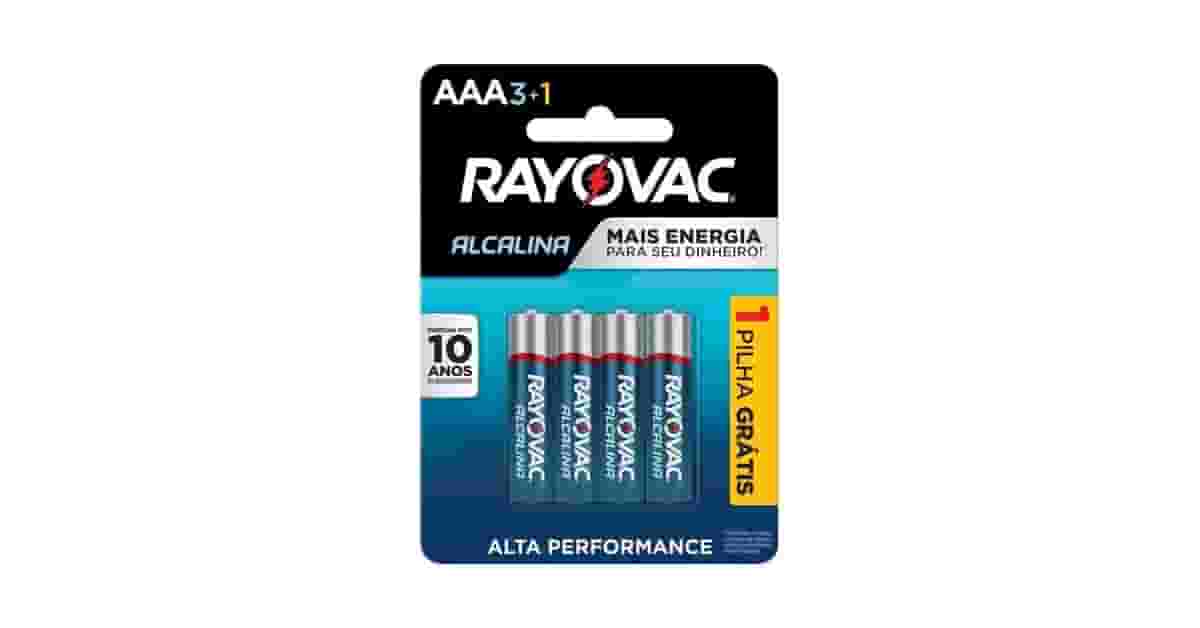 Qual a Melhor Pilha Rayovac ou Duracell Por Aparelho
