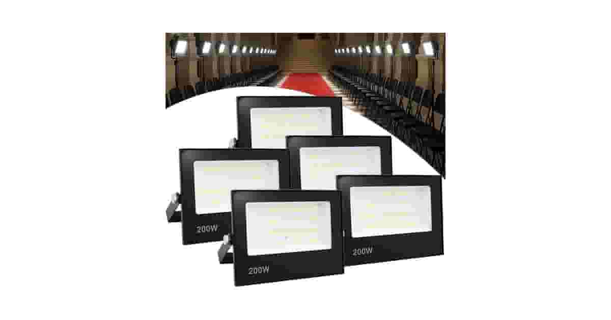 Qual Melhor Refletor Led 200w? Frio ou Quente