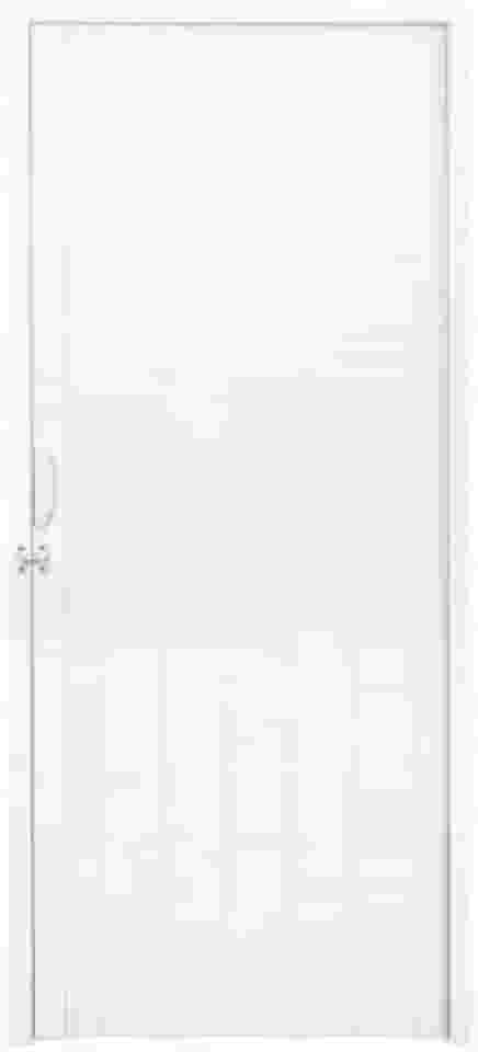 Porta Sanfonada PVC Polifort 210cmx100cm Branco Neve