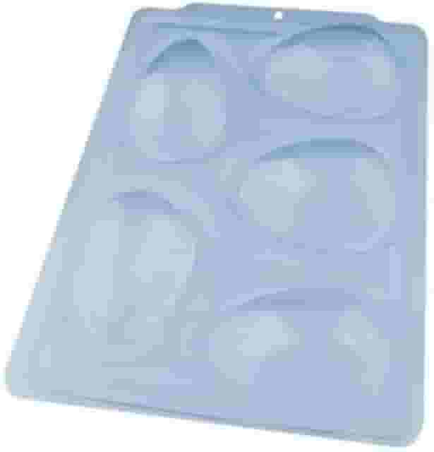 Forma BWB Ovo De Páscoa 100g Sp 48 Silicone 3 Partes C/ 1 Un.