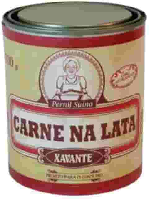 Carne Na Lata Xavante 900 Gr/carne Na Gordura Suina/Banha