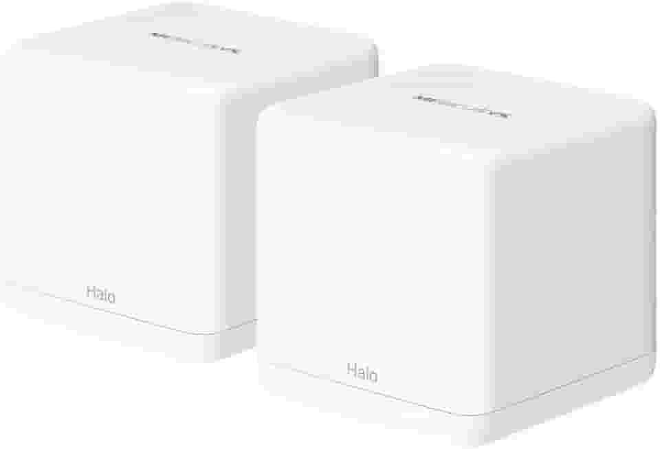 Mercusys Sistema Wi-Fi 6 AX1500 Whole Home, banda dupla, OFDMA, MU-MIMO, 1024-QAM, roaming sem costura, fácil gerenciamento de aplicativos, portas Gigabit completas, rede de convidados, controle