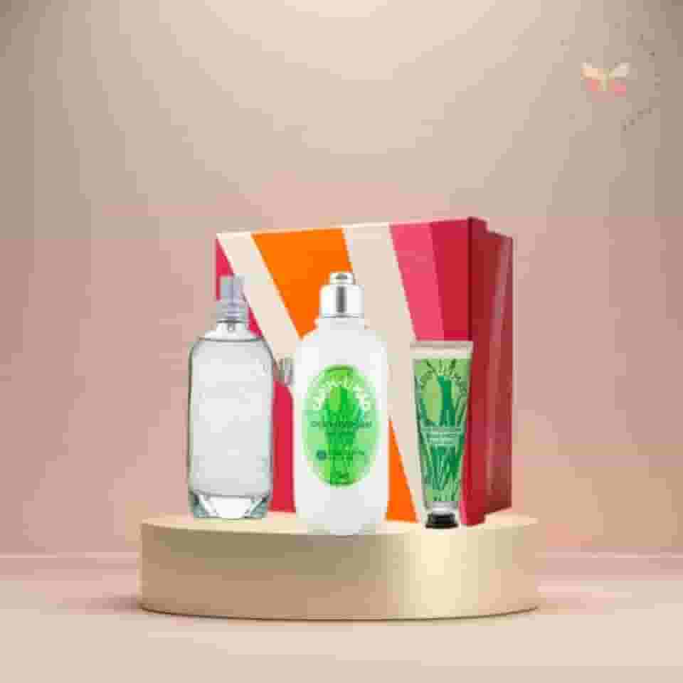 Presente Banho e Fragrância Capim-Limão Loccitane