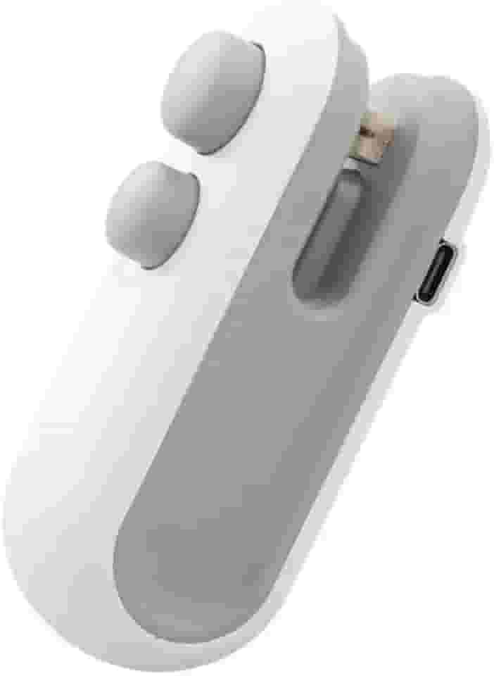 Mini Seladora Portátil a Vácuo com Imã, USB, Abre e Lacra Embalagens