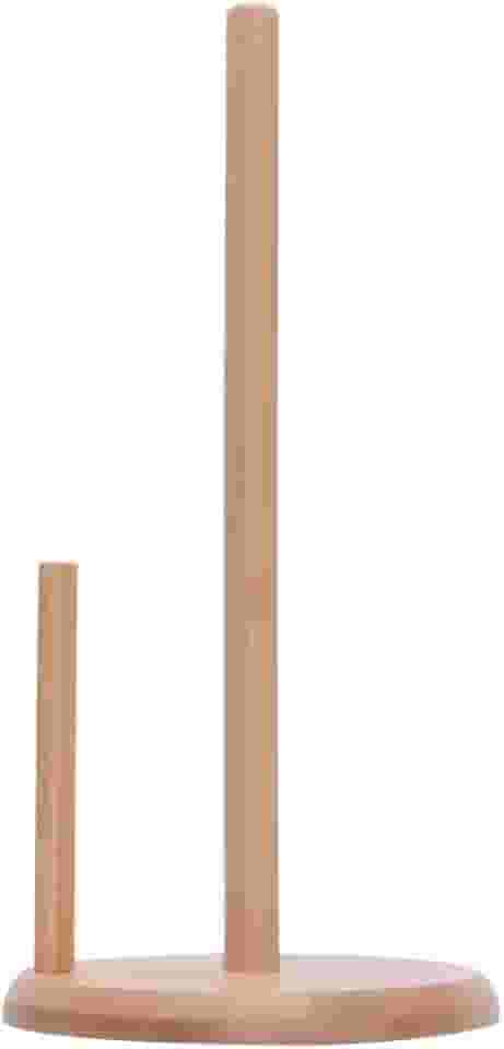 Mimo Style Suporte Para Papel Toalha Ecokitchen, Produzido Inteiramente em Bambu 100% Ecológico. Desing Moderno Que Combina Com Todos os Estilos de Cozinha, Utensílio Ideal Para Organizar Bancadas