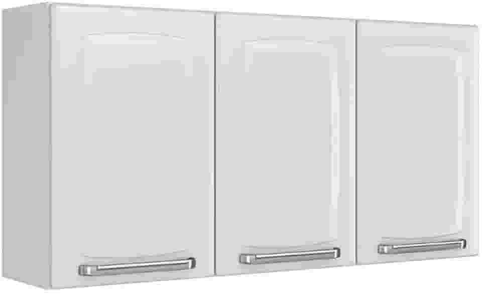 Armário Aéreo Cozinhas Itatiaia Luce - 3 Portas - Branco