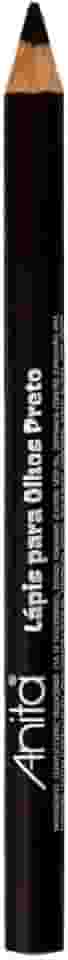 Lápis de Olho Preto Anita - Alta Pigmentação, Longa Duração e Maciez - Maquiagem Olhos e Delineador - Excelente Custo-Benefício