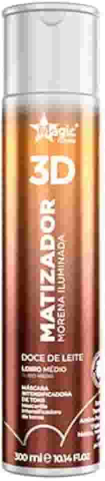 Magic Color Gloss Matizador 3D Morena Iluminada Doce De Leite – Efeito Loiro Médio Dourado