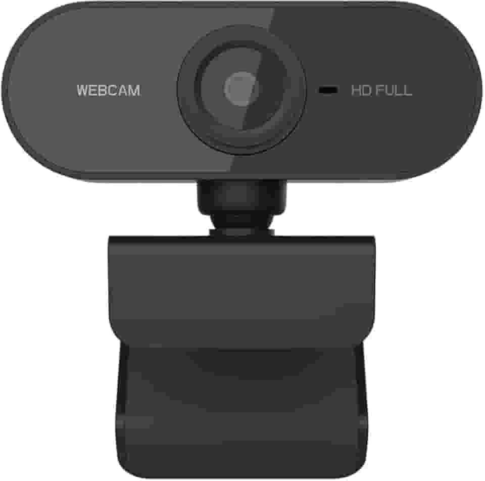 Webcam Full HD 1080P Com Microfone Home Office VideoConferencia Câmera USB para Computador Notebook Aulas Online Plug & Play Premium