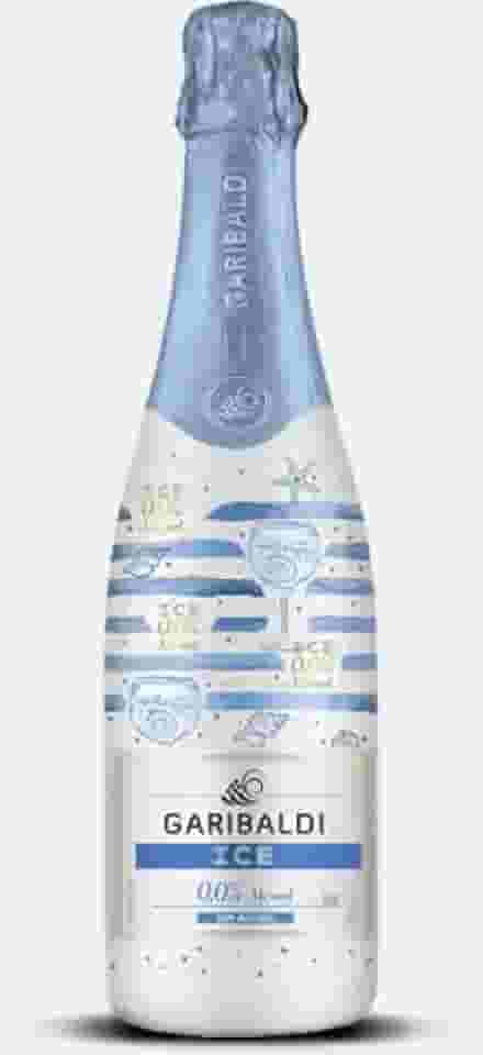 Vinho Branco Garibaldi ICE Zero Álcool, Bebida Não Alcoólica, Garrafa de Vidro