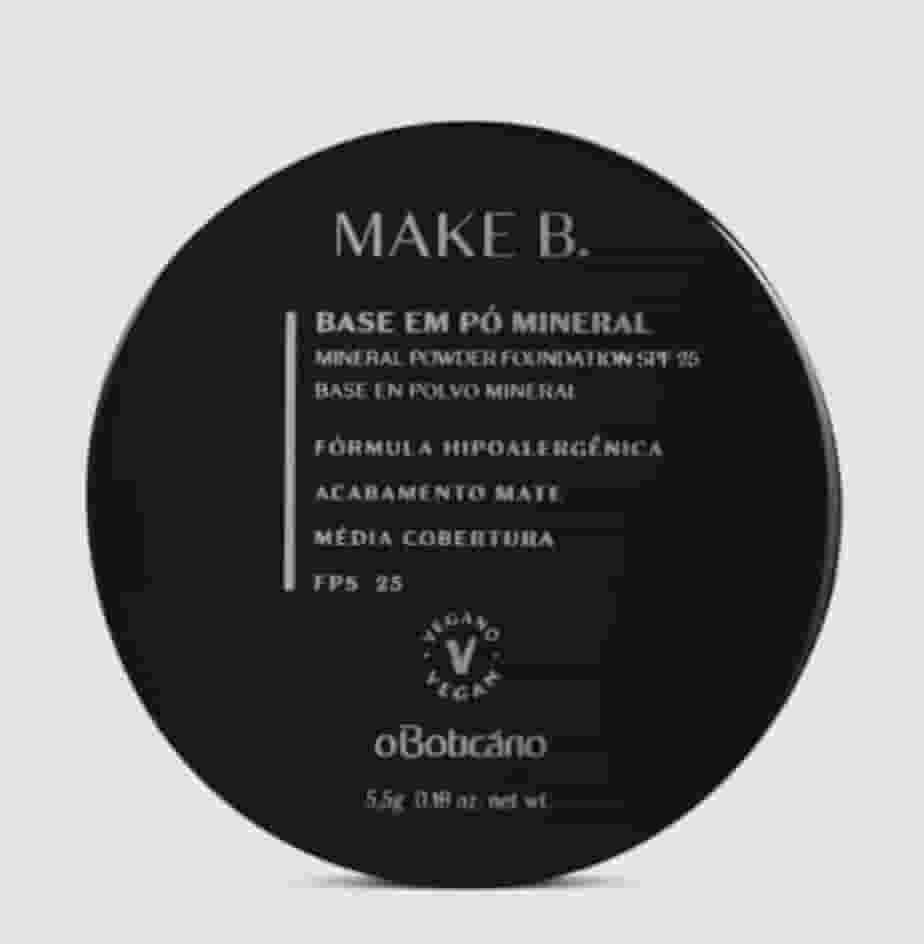 O Boticário - Base em Pó Mineral Cor 20 Make B. 5,5g