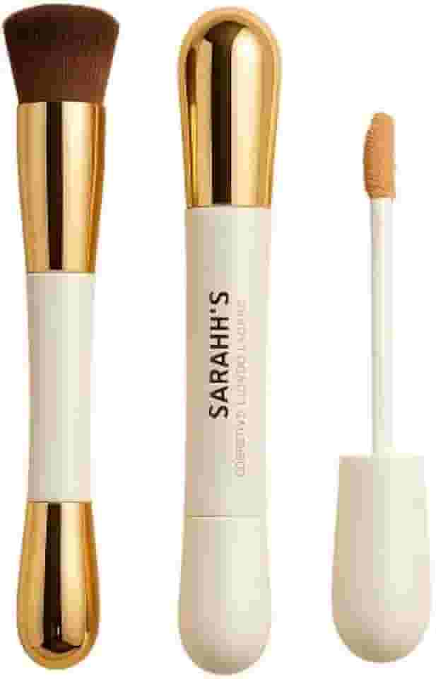 Corretivo Líquido com Pincel Lasting cobertura natural e duradoura, Ilumina e esconde manchas, acne e olheiras. (1)