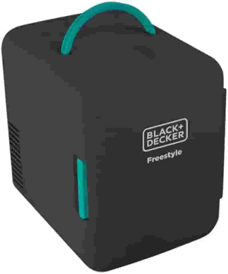 BLACK+DECKER Mini Refrigerador FreeStyle, Mini Geladeira com Função de Aquecer e Refrigerar, com Porta Copos, Modelo MR60, 110V