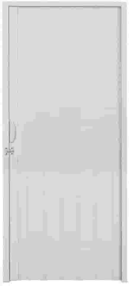 Porta Sanfonada PVC Polifort 210cmx60cm Cinza