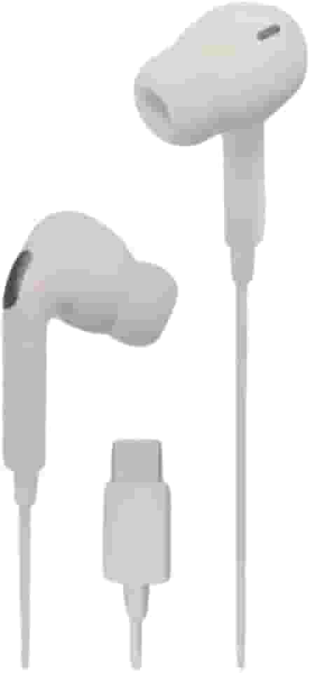 Fone de Ouvido USB-C 6ª Geração (Branco) - Áudio Premium Balanceado, Redução de Ruído 99,15%. Compatível com Samsung, Xiaomi, iPad, MacBook e Smartphones Android Tipo-C.