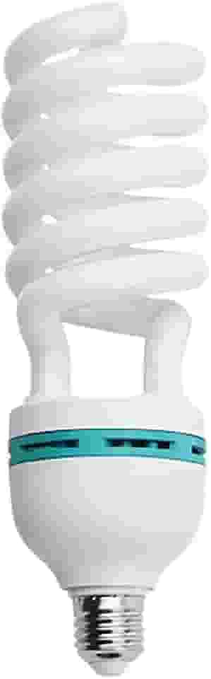 Lâmpada Tricool Espiral 135W para Iluminação Fotográfica 5500k - Compatível com Softbox Soquete E-27 Luz Branca (110)
