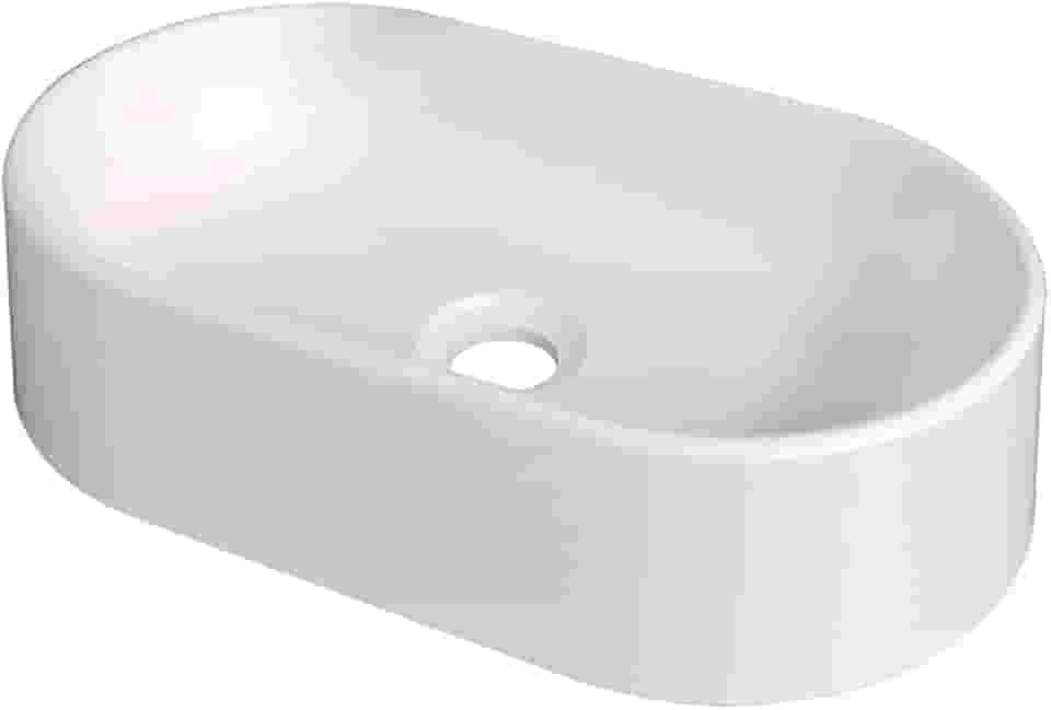 Cuba para Banheiro Nimbus Branca em Mármore Sintético - Cozimax