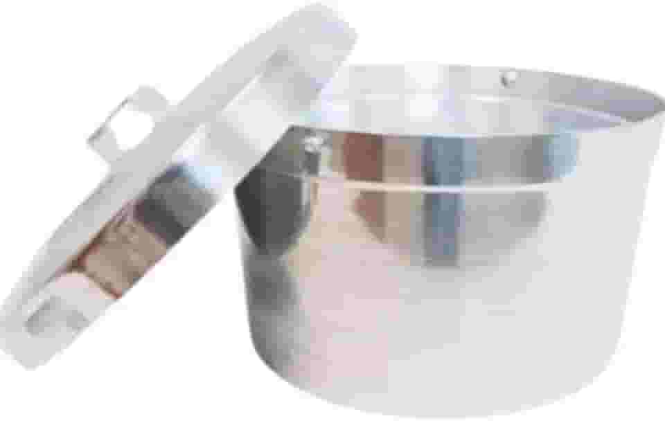 Forma para pudim especial c/tampa - FORMA EM ALUMINIO - CAPACIDADE 1,6L