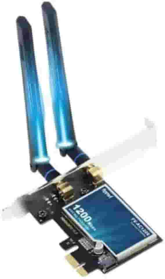 Placa Wifi 1200mbps 2.4/5ghz C Bluetooth 4.0 Win.7/8/10 Pcie