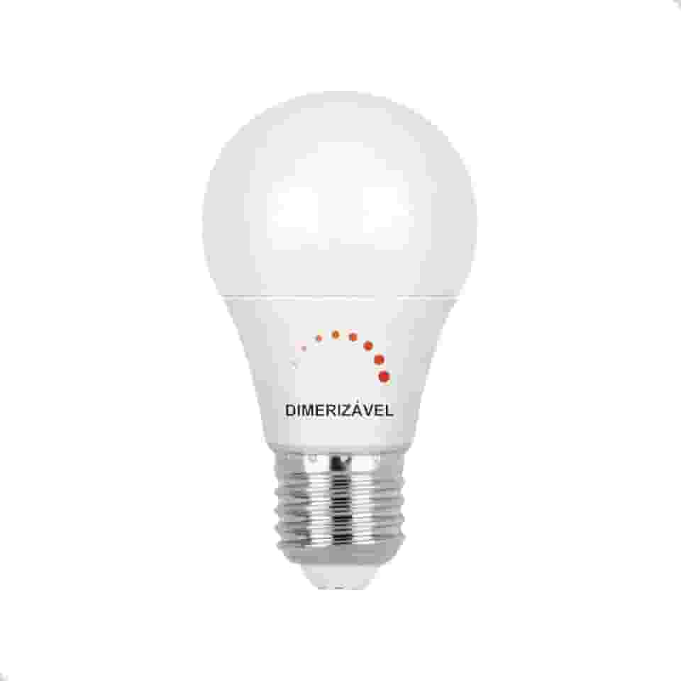 Lampada Led Bulbo 9,5w Branca Quente 3000k Dimerizavel