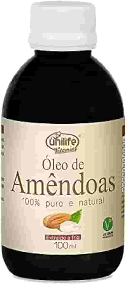 Óleo de Amêndoas 100% Puro Unilife - Extraído a frio 100ml