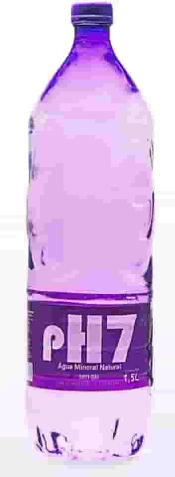 PH-7 Água Mineral Natural, Garrafa 1,5L, Pacote com 6 Unidades