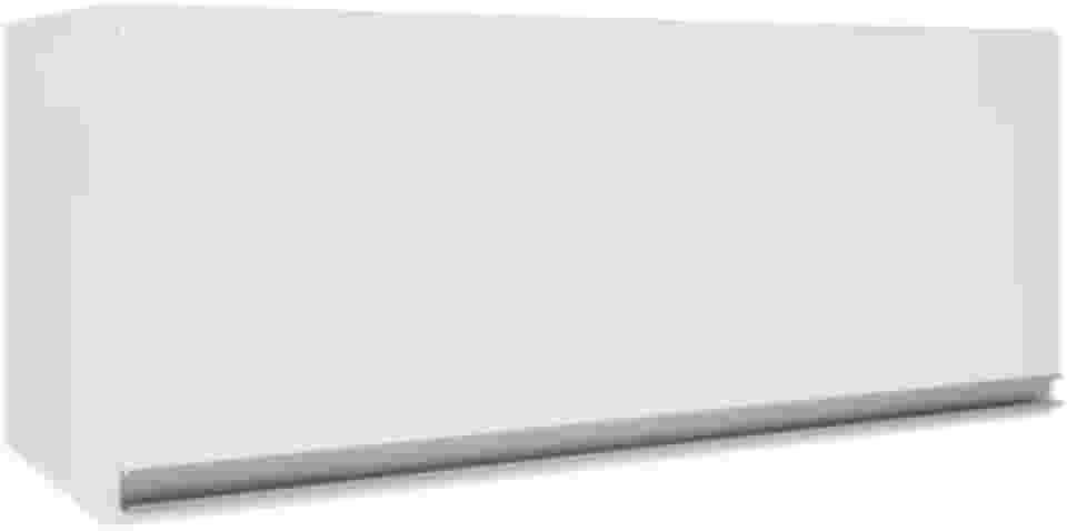 Armário Aéreo Geladeira De Cozinha e Lavanderia 1 Porta Top Class 0,80m Branco