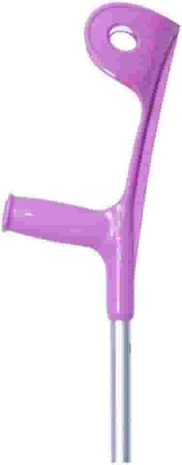 Muleta Fixa Ajustável Canadense Lilás Pop em Alumínio 110kg com 10 Níveis de Altura