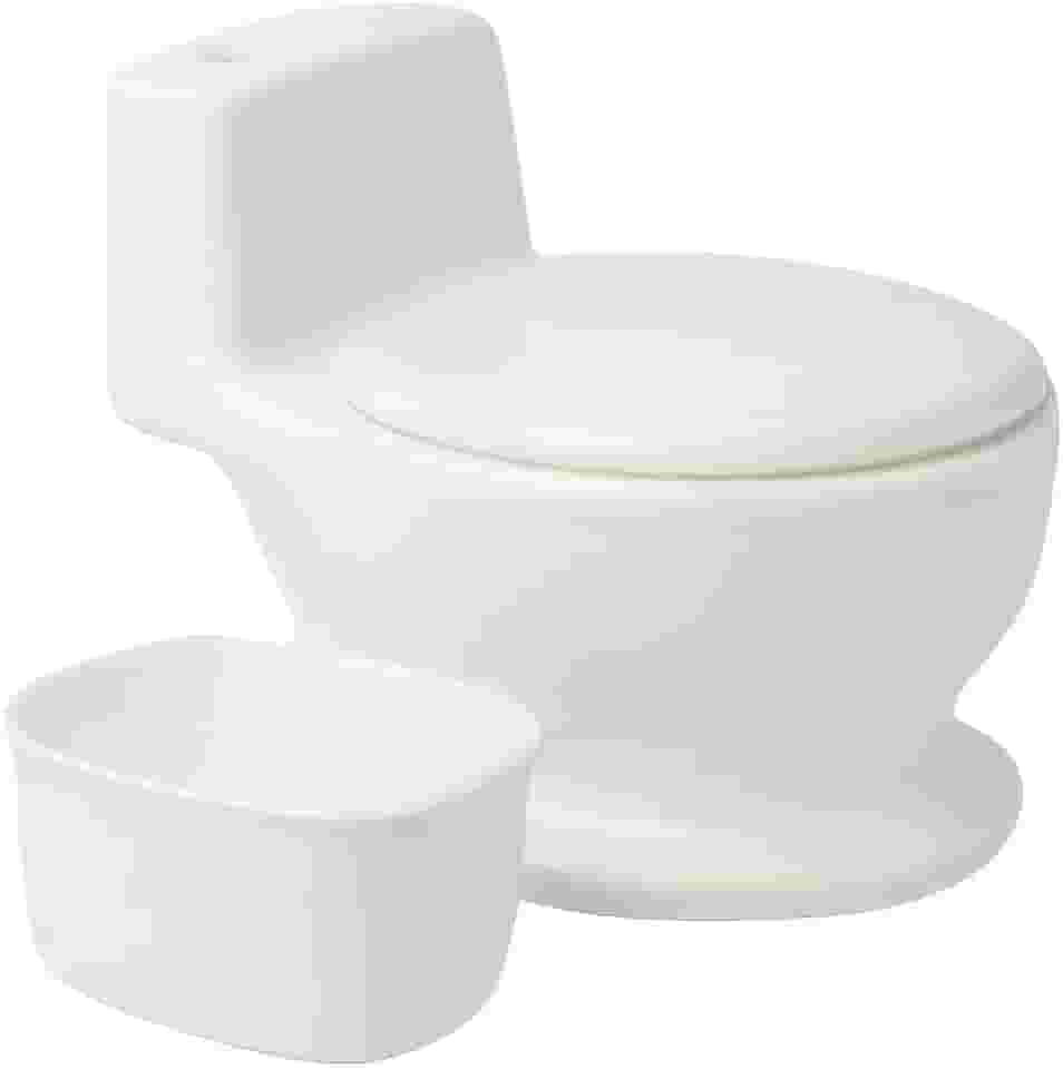 Penico Infantil Troninho Privadinha Confortável com Som para Desfralde Seguro – Branco