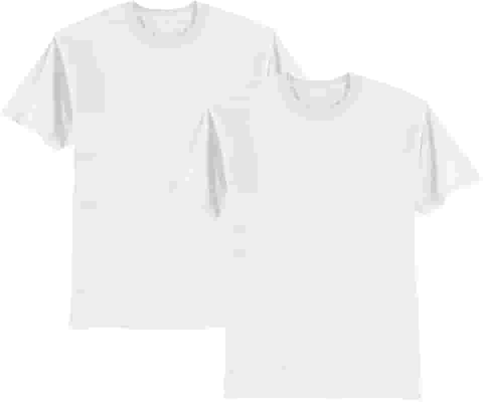 Kit 2 Camiseta Masculina Lisa Algodão Básica