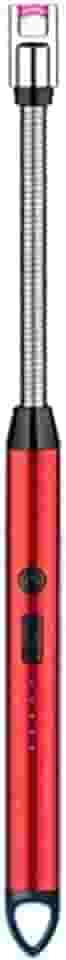 Acendedor Fogão Elétrico Eletrônico Usb Recarregável Luxo(1,Vermelho)
